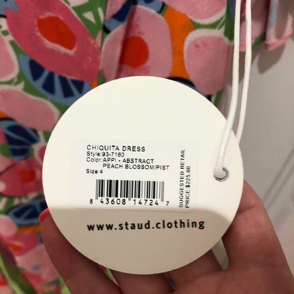 NWT Staud Chiquita Dress - Picture 5 of 5